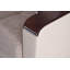 Causeuse Arrmada X en similicuir beige et brun clair-104234584