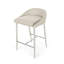 Tabouret de comptoir rembourré 26 po Shounda-369230275