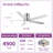 Bauhaus 52" Integrated LED Flush Mount with Matte Blades Ceiling Fan with Remote Quiet Motor (5-Blade)-1945402437-1945402436