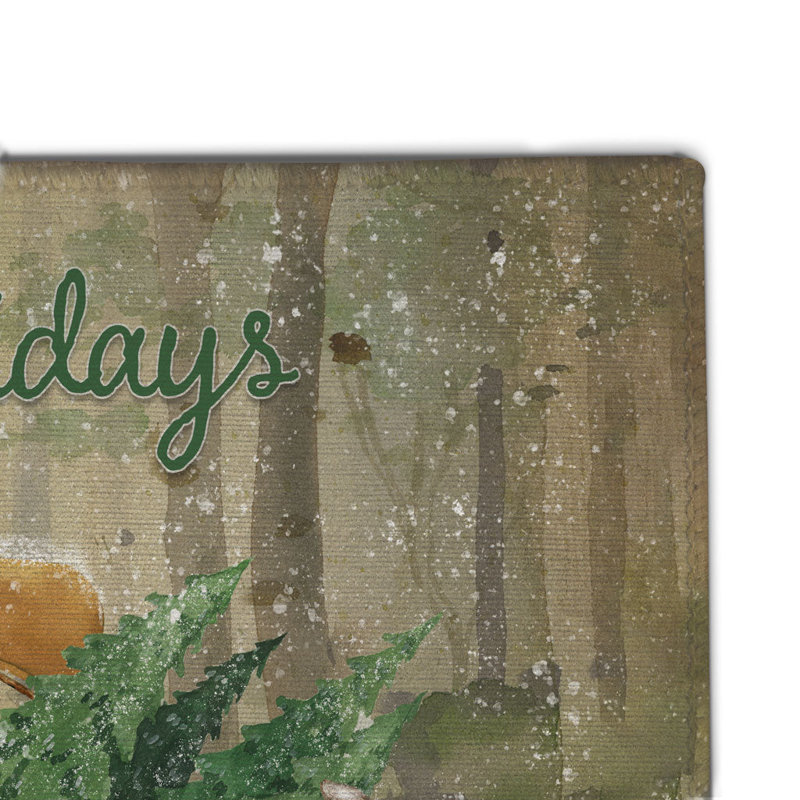 Holiday Birch Drifter Chenille Indoor Rug, Rectangle 5' x 7'