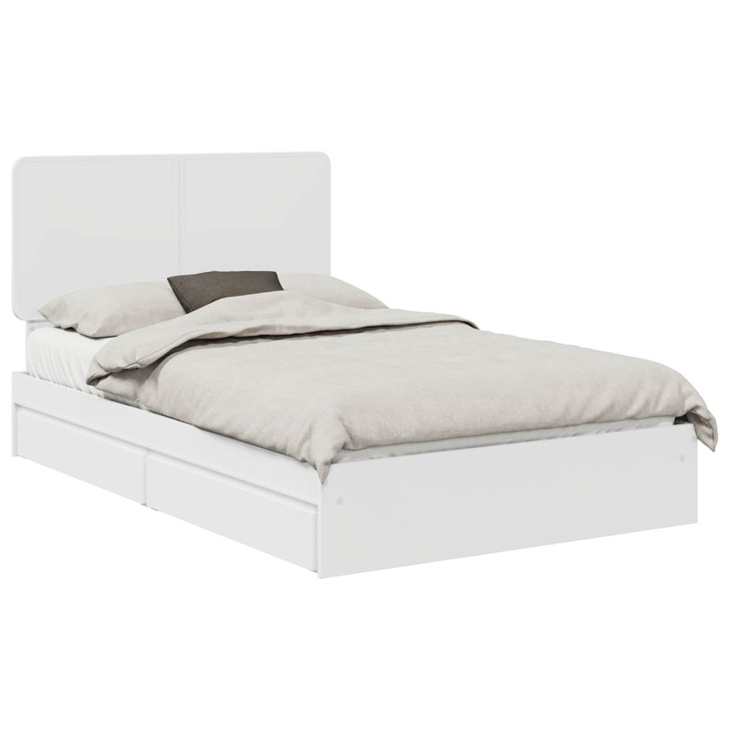 Bed, Small Double (4'), White
