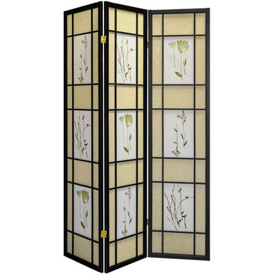 Boothbay Solid Wood Folding Room Divider