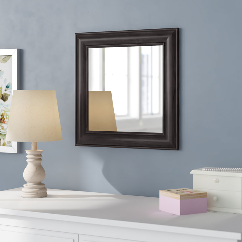 Miroir décoratif traditionnel d'Ukiah, H 35 po x l 35 po