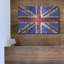 «UK Flag Licence Plate» par Design Turnpike, art mural en métal, 36 po x 24 po-140124919