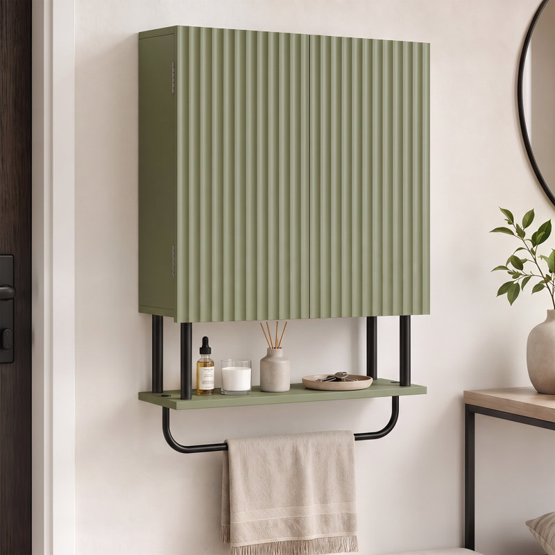 Freestanding Bathroom Cabinet, Green