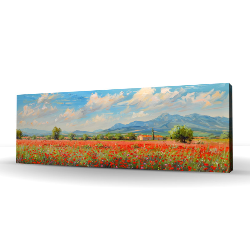 Art sur toile rouge pour fond rouge
