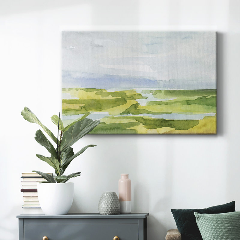 Watery Lowlands III-Gallery, toile tendue, H 12 po x l 18 po