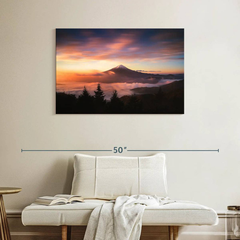 Alvord Mount Fuji Cloudscape, 26" H x 39" W