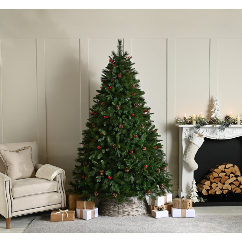 Artificial Pine Christmas Tree, 1.97ft H