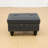 Julies 28.5" Wide Faux Leather Storage Ottoman