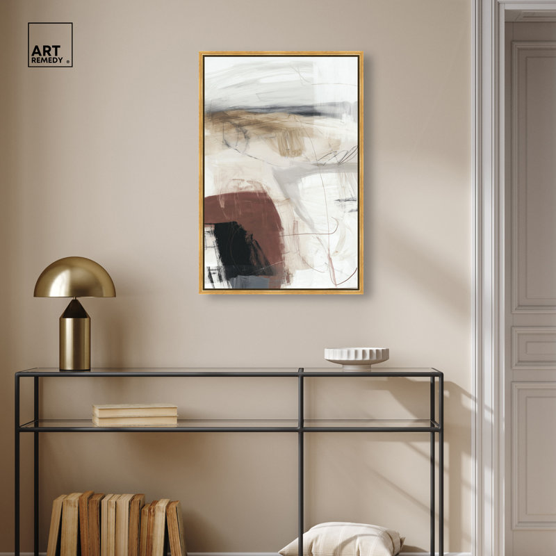 «Urban Core II», reproduction d'art sur toile encadrée par Art Remedy, cadre doré, 20 x 30, 31"H x 21"W, Gold Frame