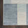 Borisas Geometric Machine Washable Polyester Area Rug in Blue/Ivory
