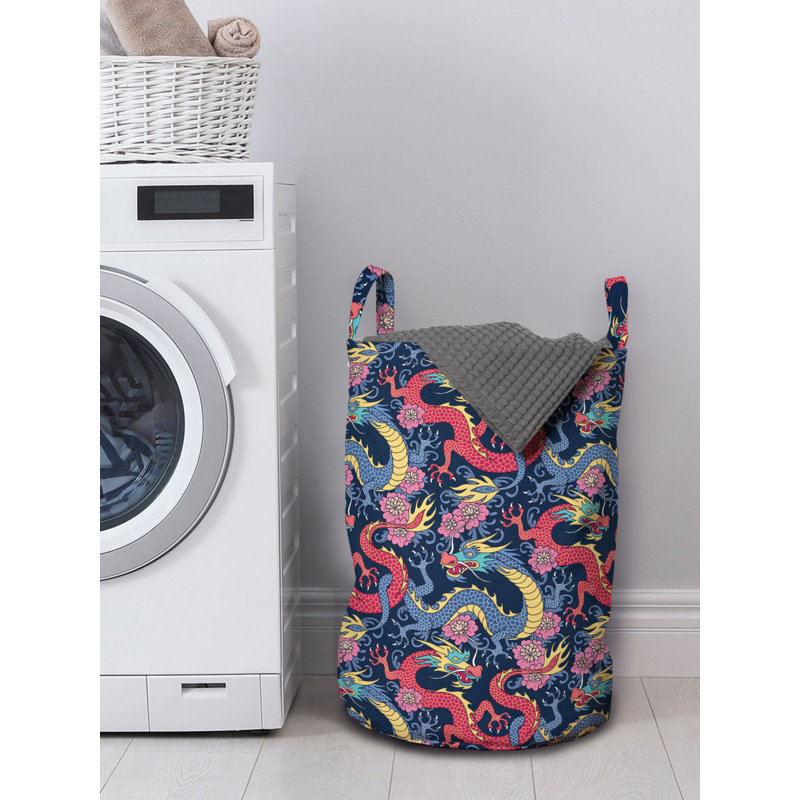 Fabric Laundry Bag with Handles