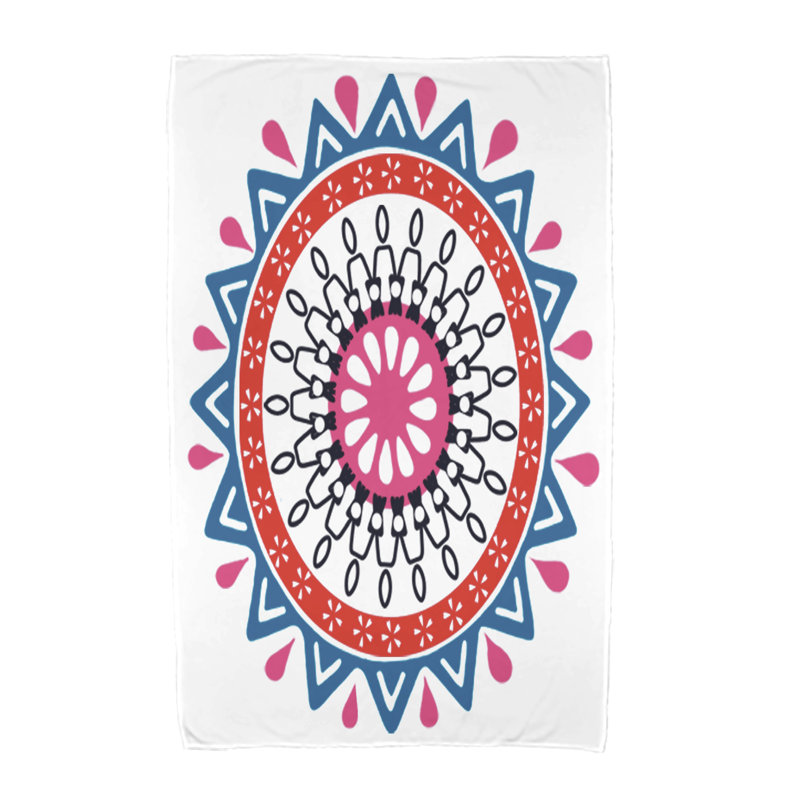 Serviette de plage Alfreda, bleu