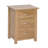 Newbury 3 Drawer Bedside Table