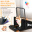 Tapis roulant pour chien avec style de vie actif - moteur de 1,5 ch, vitesse de 0,5 à 6,5 mph, comptoir multifonctionnel, optimisé pour l'espace, capacité de 220 lb, noir et orange, équipement d'entraînement pour petits et moyens chiens en acier de 1,5 ch, 110 V /