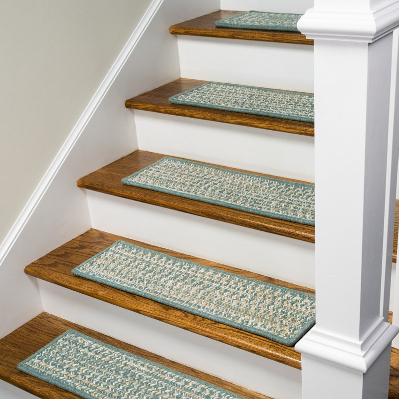 Tapis d'escalier Maroa Monterey, Bleu sarcelle