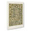 Indo Persian Pattern With Flowers by Albert Racinet - Wrapped Canvas Print-55312356