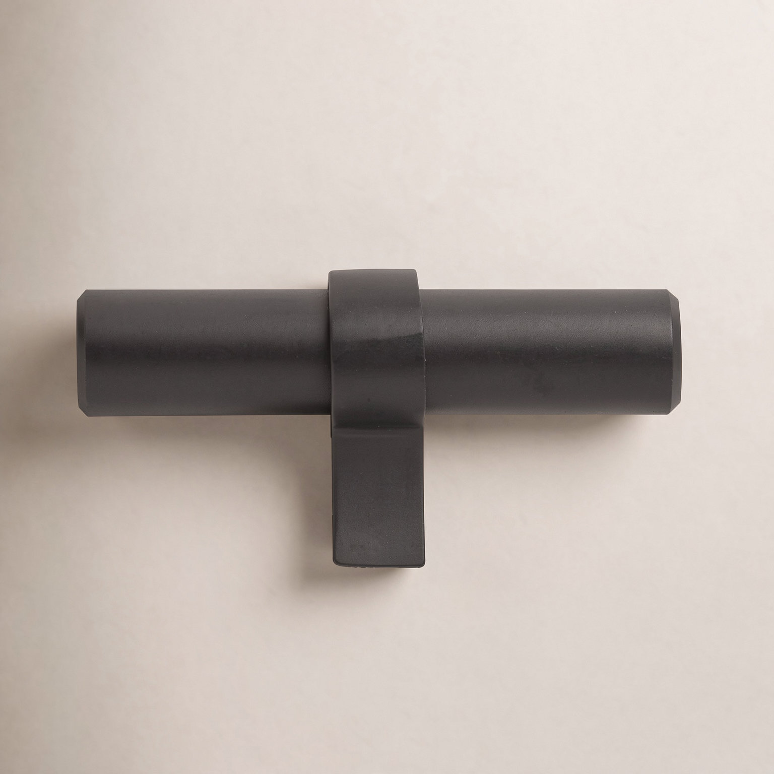 2 1/4" Length Bar Knob, Matte Black