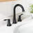 Widespread 2- Handle Bathroom Faucet with Metal Pop Up Drain-45127782