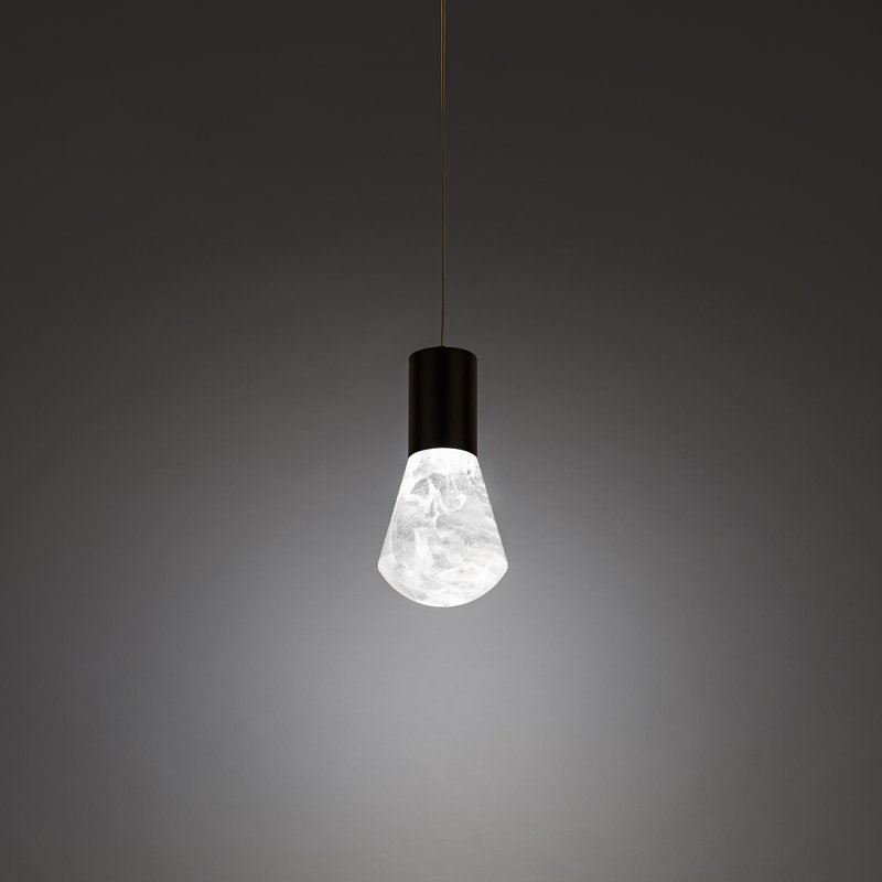 Plum 1 - Light LED Pendant, Black
