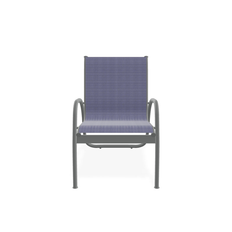 Fauteuil de patio Gardenella, Graphite texturé, Brise
