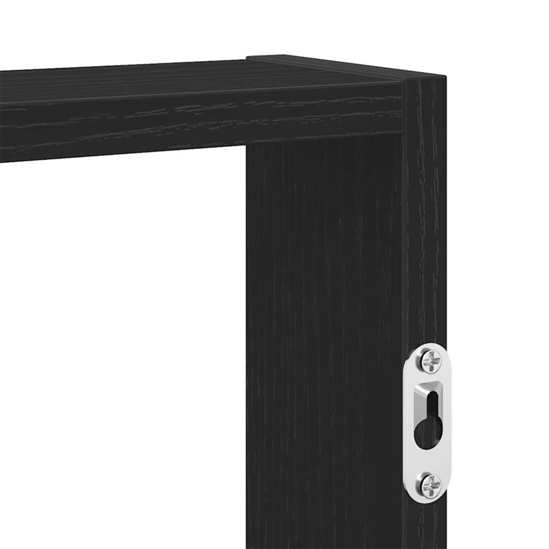 30-9 Wall Mounted Shelf, Black