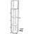 Etagere Floor Lamp With 3-Tier Shelves, LED Standing Light With Storage For Home Décor And Organization, Fabric Shade For Ambient Lighting