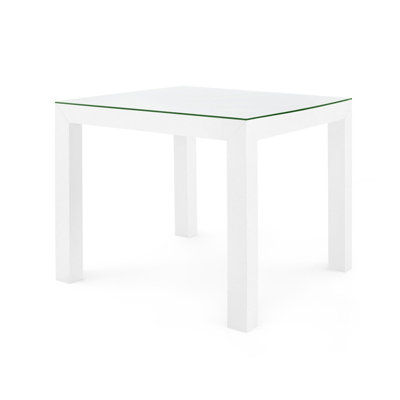 Valentina Square Glass Dining Table