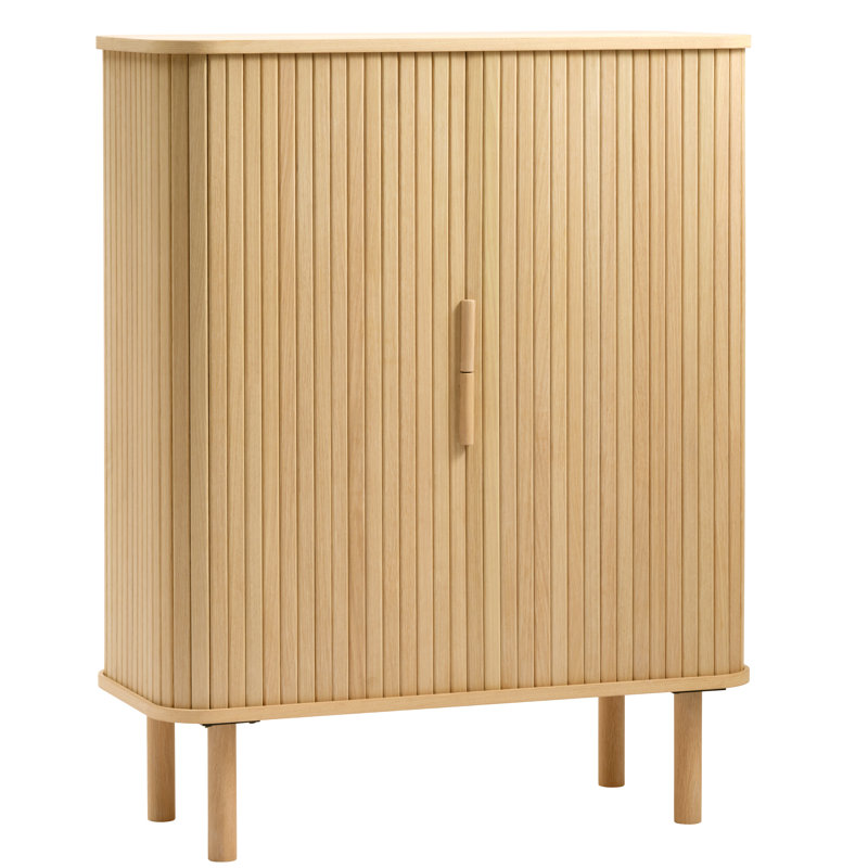 Conteh 2 - Door Rectangle Accent Cabinet, Natural, Natural