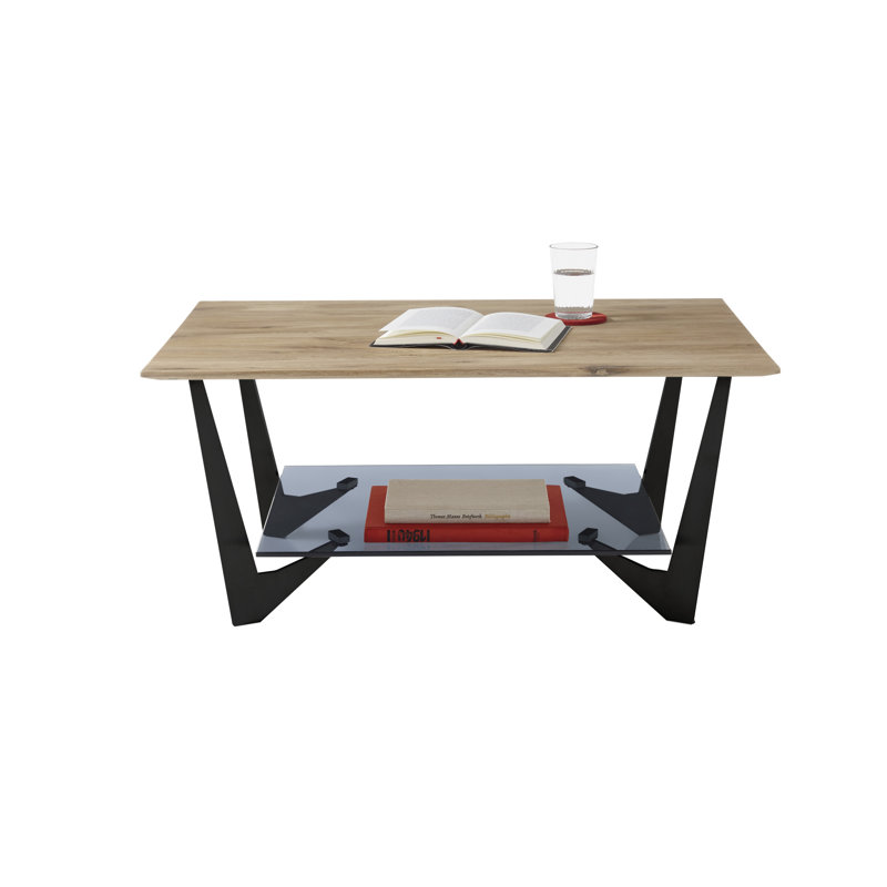 Four Leg Coffee Table with Storage