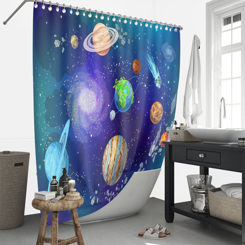 Shower Curtain, 83" H x 70" W