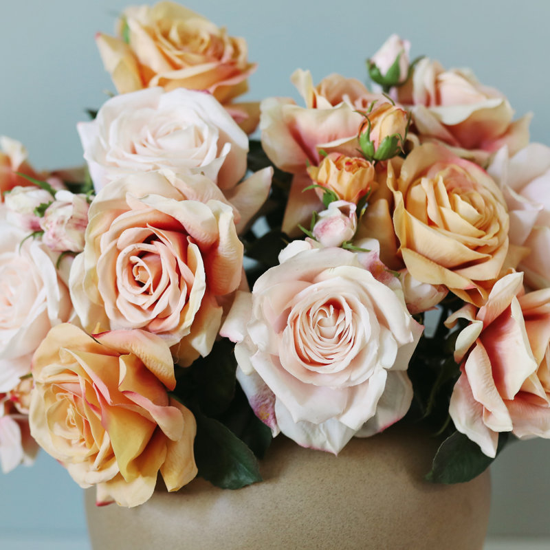 Rose Faux Floral, Pink