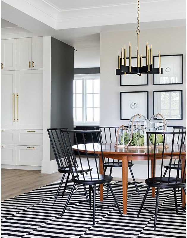 Abrams 10 - Light Chandelier, Polished Nickel