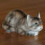 Figurine kitty reposer Escobar
