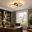 Darlyne Black LED Flush Mount