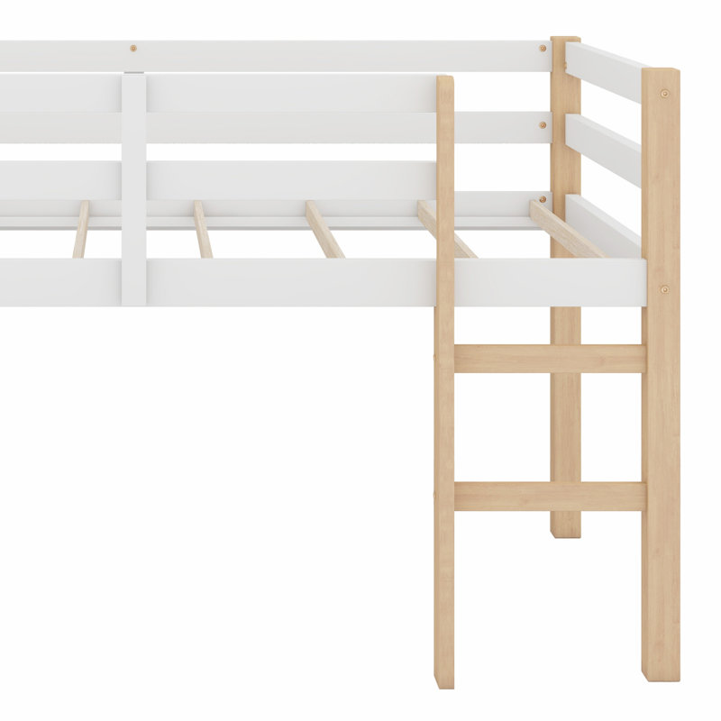 Lit mezzanine avec échelle