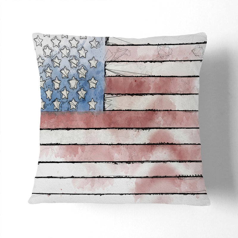 Square Throw Cushion, 40cm H x 40cm W x 15cm D, Stone