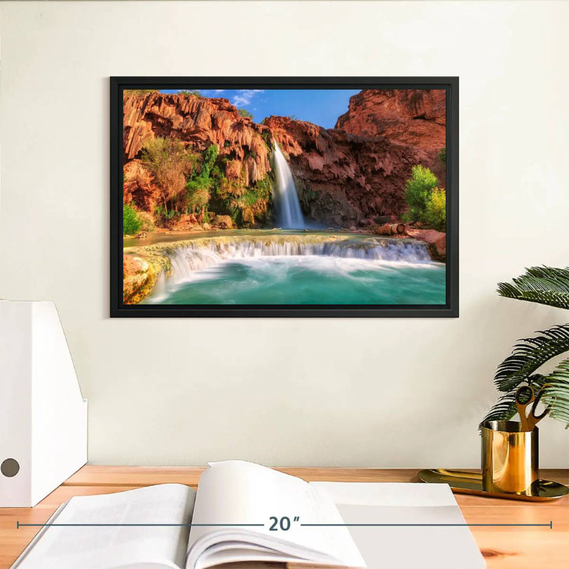 Alvord Grand Canyon's Havasu Falls, 9" H x 13" W