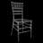 4Pcs PC Clear Stacking Elegant Dining Chairs