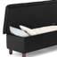 Breeanna Faux Leather Upholstered Storage Bench-396548017