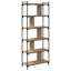 Bookcase Office Tier Book Shelf Rack Storage Cabinet Engineered Wood-889105990