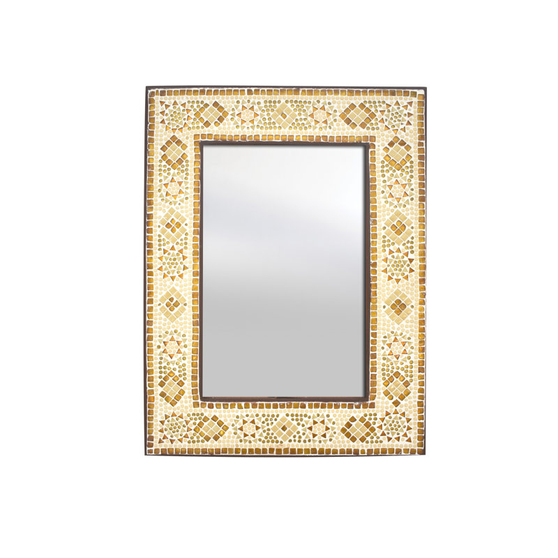 Alannah Glass Flat Wall Mirror