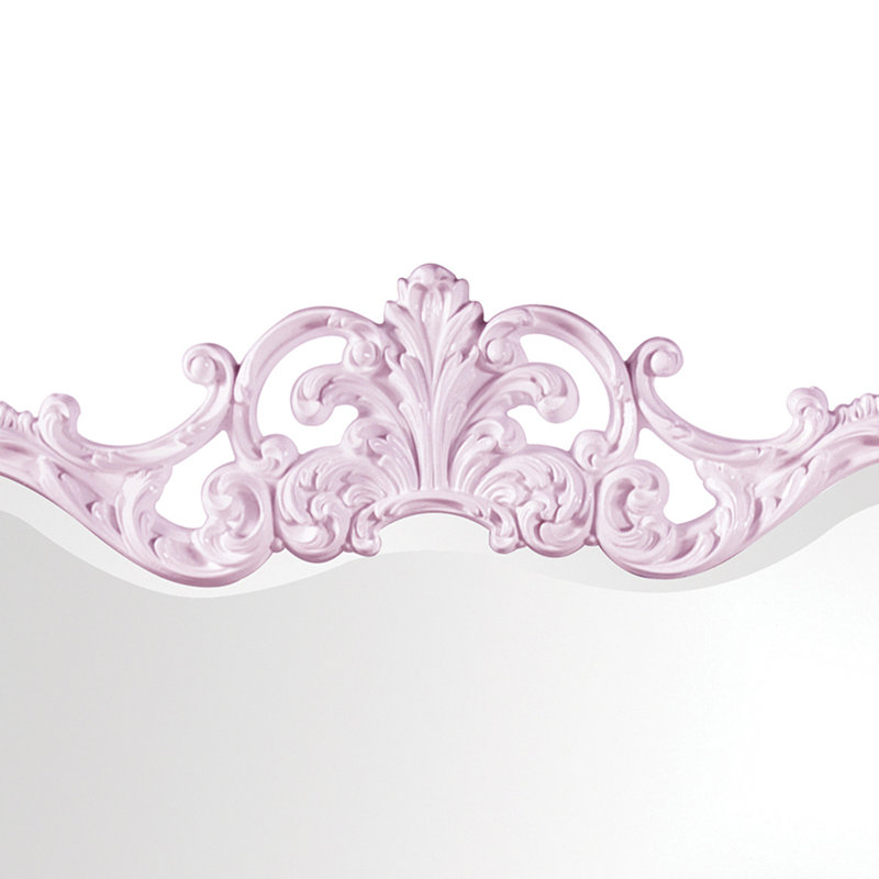 Miroir décoratif Talida, Lilas