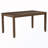 6-Piece Dining Table Set with Bench and Chairs