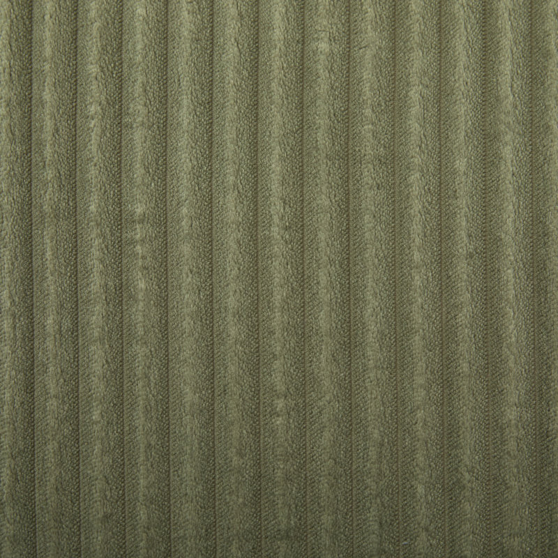 Canapé modulaire 63,7 po Modern, Velours côtelé vert