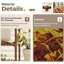 Support pour plante en bois de style brun 02 34 po