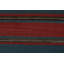 Wool Area Rug in Red/Blue