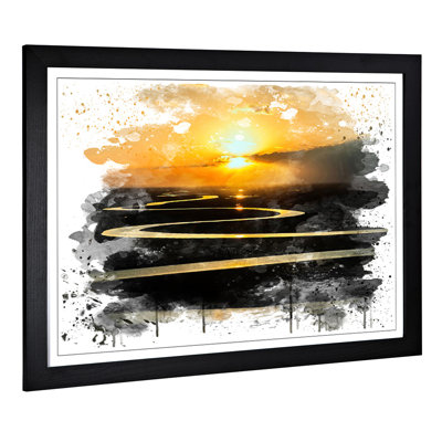 Landscape Beautiful Sunrise - Wall Art