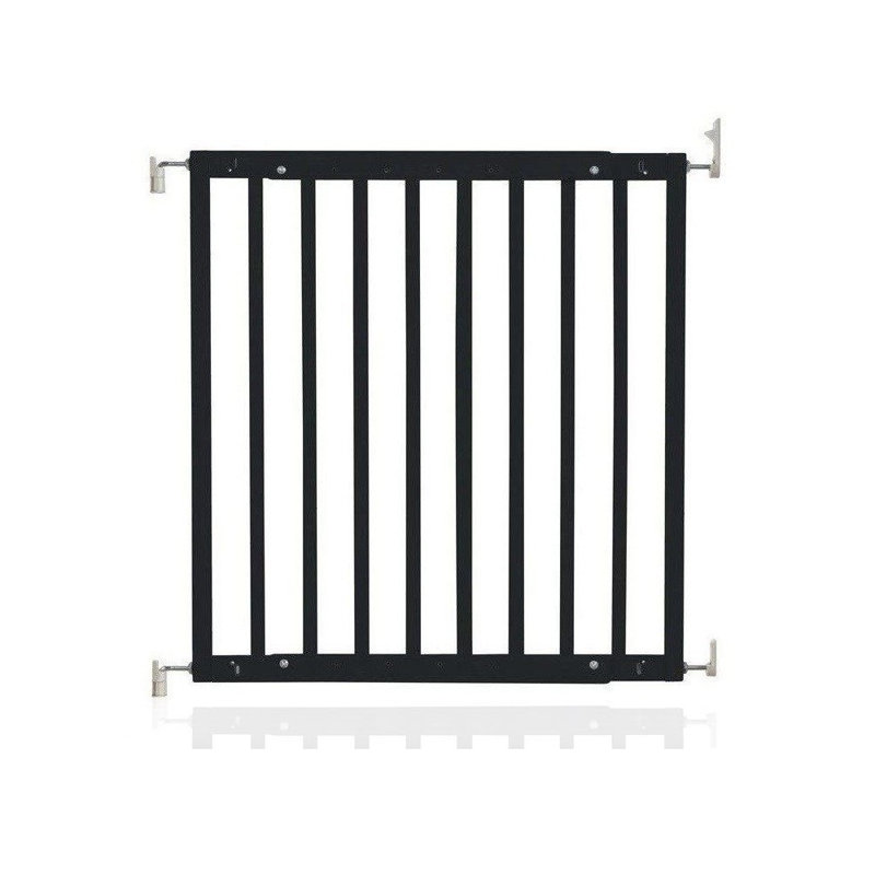 Beklabito Wood Wall Mounted Pet Gate, Black